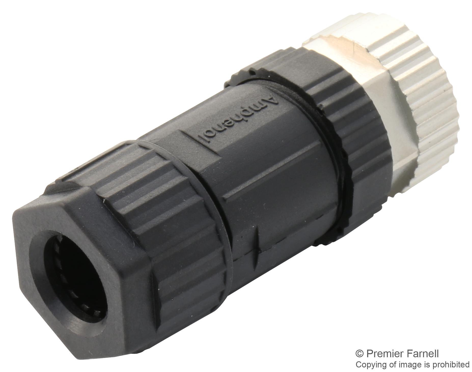 M12A 12BFFA SL7001 Amphenol Ltw Conector Para Sensor Serie M M12