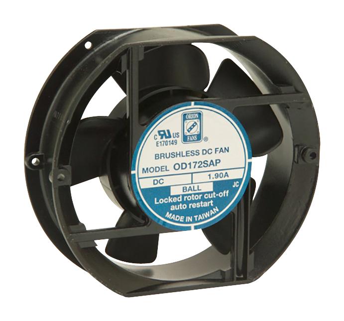 Od Sap Hb Orion Fans Ventilador Axial De Cd V Rectangular