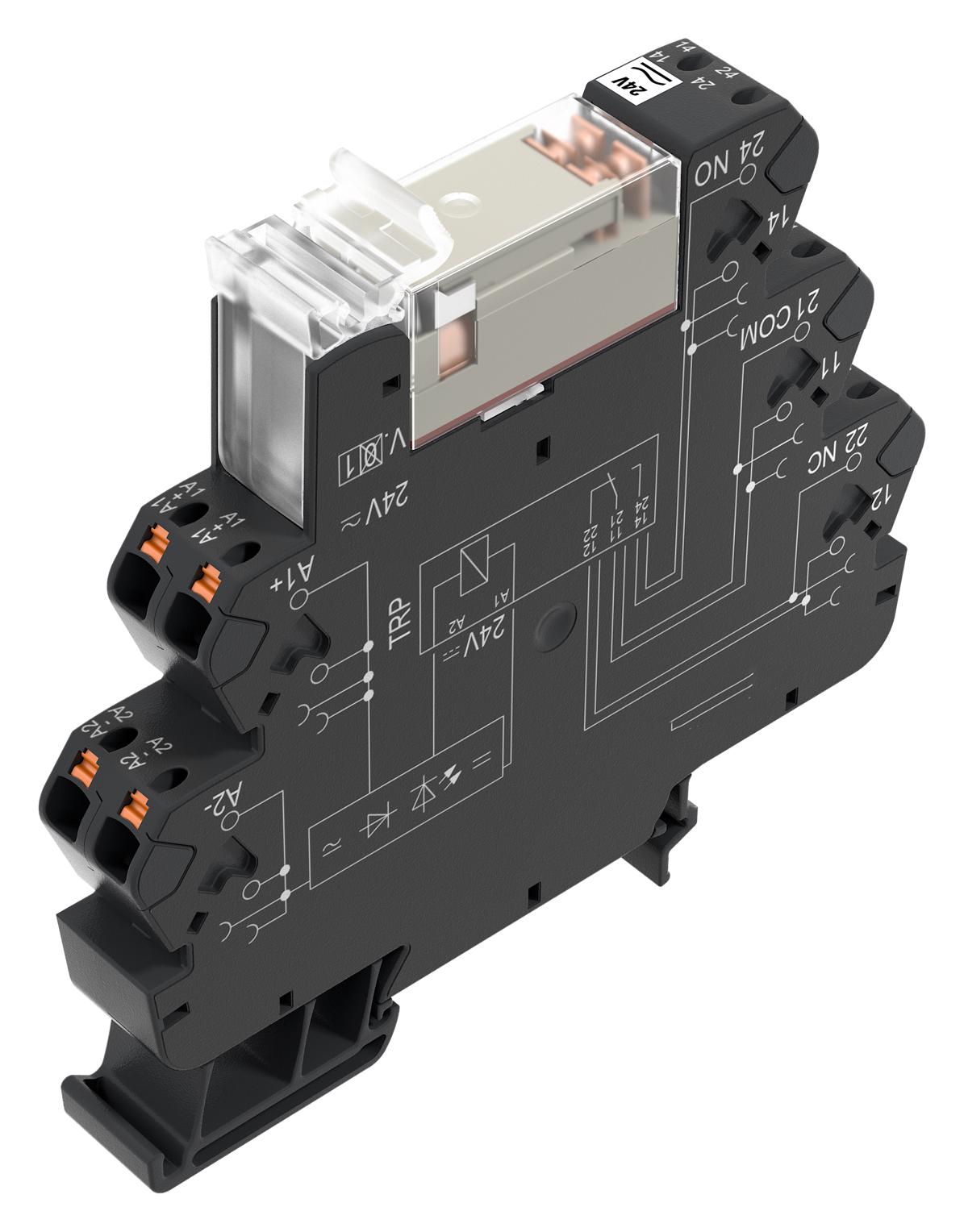 2617910000 Weidmuller Relevador De Potencia SPDT 24 VAC VDC