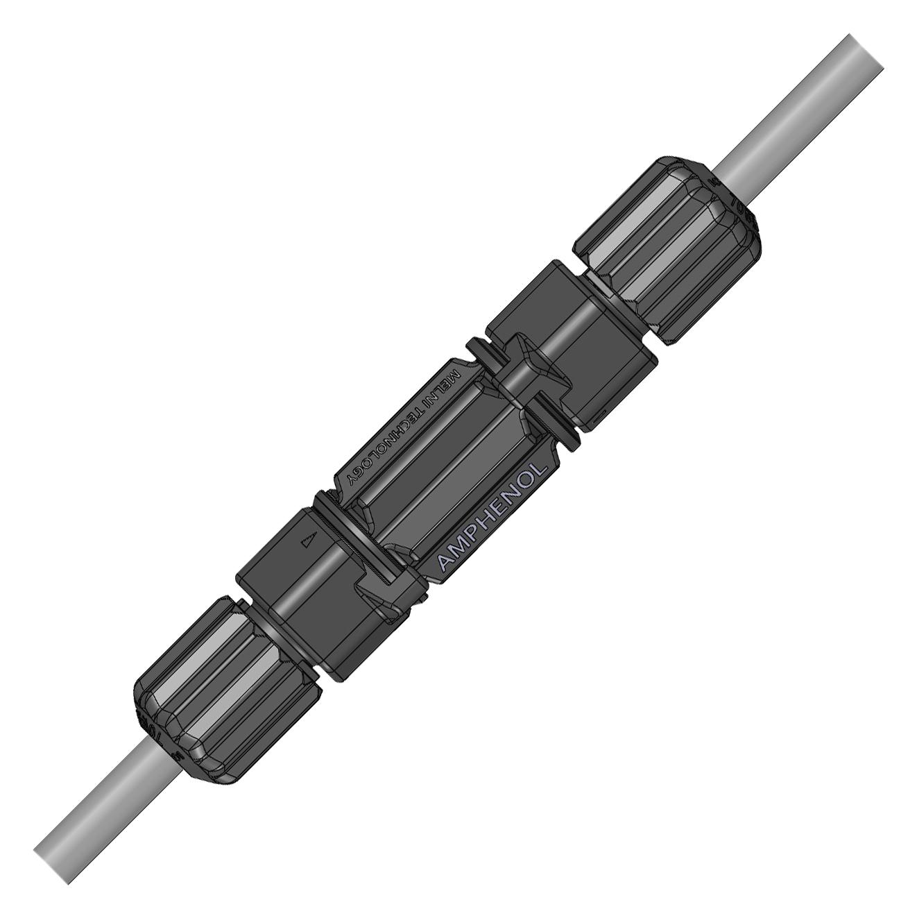 Pv Amphenol Industrial Conector Fotovoltaico Solar