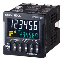 H7CC AW Omron Industrial Automation Contador 6 Dígitos 10 mm