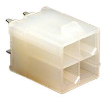 MOLEX-39-29-0043-PLUG & SOCKET CONN, HEADER, 4POS, 4.2MM