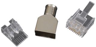 TE CONNECTIVITY / AMP-5-1375204-3-RJ45 MODULAR JACK, 8WAY, 1PORT