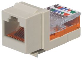 PANDUIT-NK5E88MIWY-CAT5E RJ45 MODULAR JACK, 8POS, 1 PORT