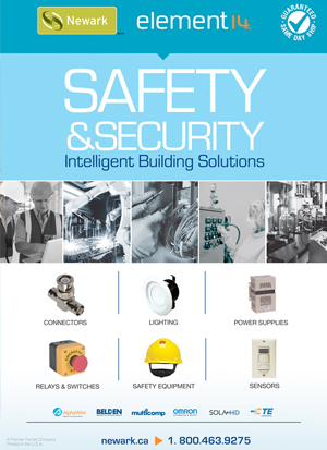 Newark element14 Safety and Security 2014 Catalog