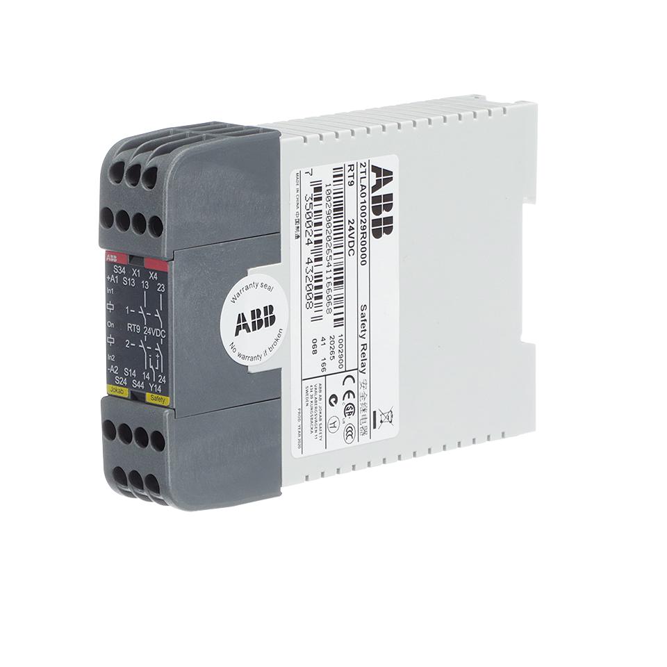 Rel&egrave; Di Sicurezza ABB RT9 24VDC &ndash; Modello 2TLA010029R0000, Nuovo