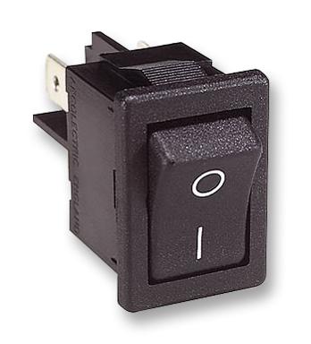 Lote De 10 Interruptores Balancín Miniatura Arcoelectric 8601VB, ON Momentáneo, SPST, 16A
