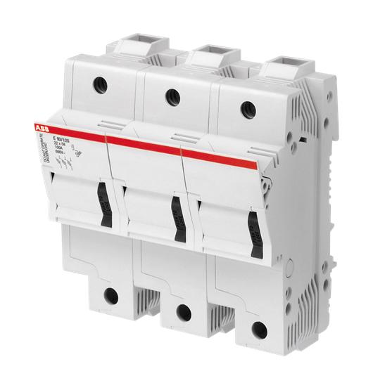 E93/125 Abb DIN RAIL FUSE HOLDER, 3P, 125A