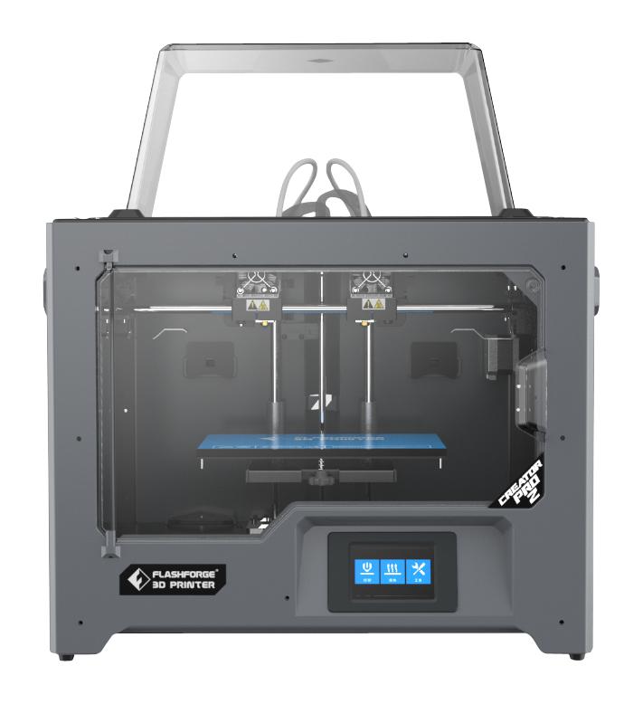 FLASHFORGE 3Dプリンター Creator Pro 2 CREATOR PRO 2 FLASHFORGE, 3D PRINTER, 200MM X 148MM X 150MM, 240V