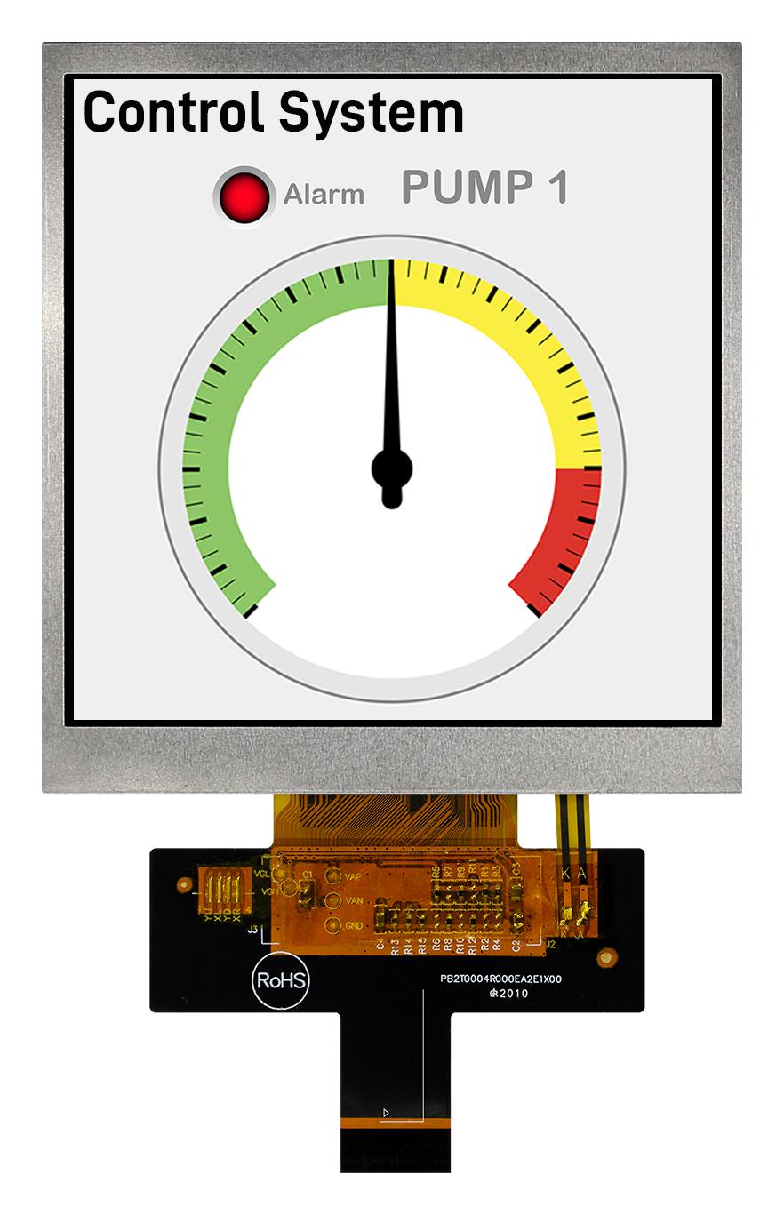 Midas Displays Module MDT0400EIHH-RGB - Midas Displays - TFT LCD MODULE, 480X480P, 1000CD/M2