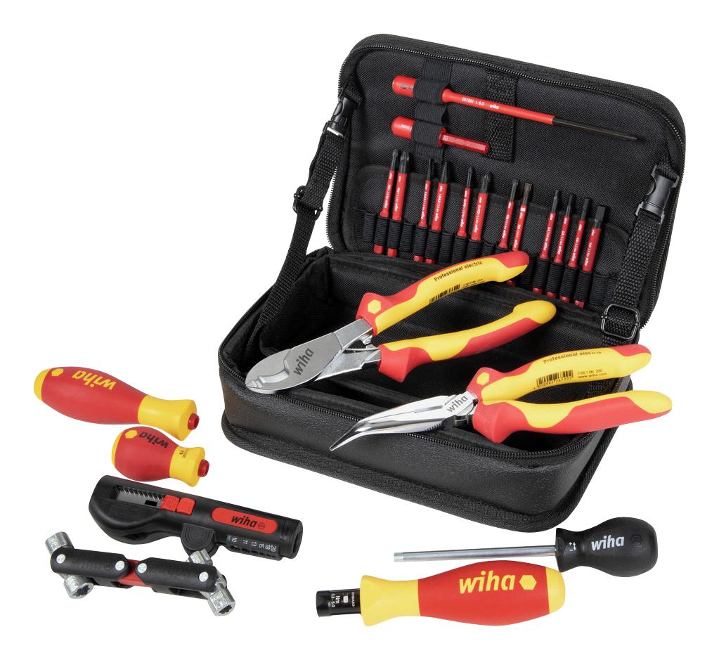 45289 WIHA, TOOL BAG, WALL INSTALLTION, 23PC ROHS COMPLIANT: YES