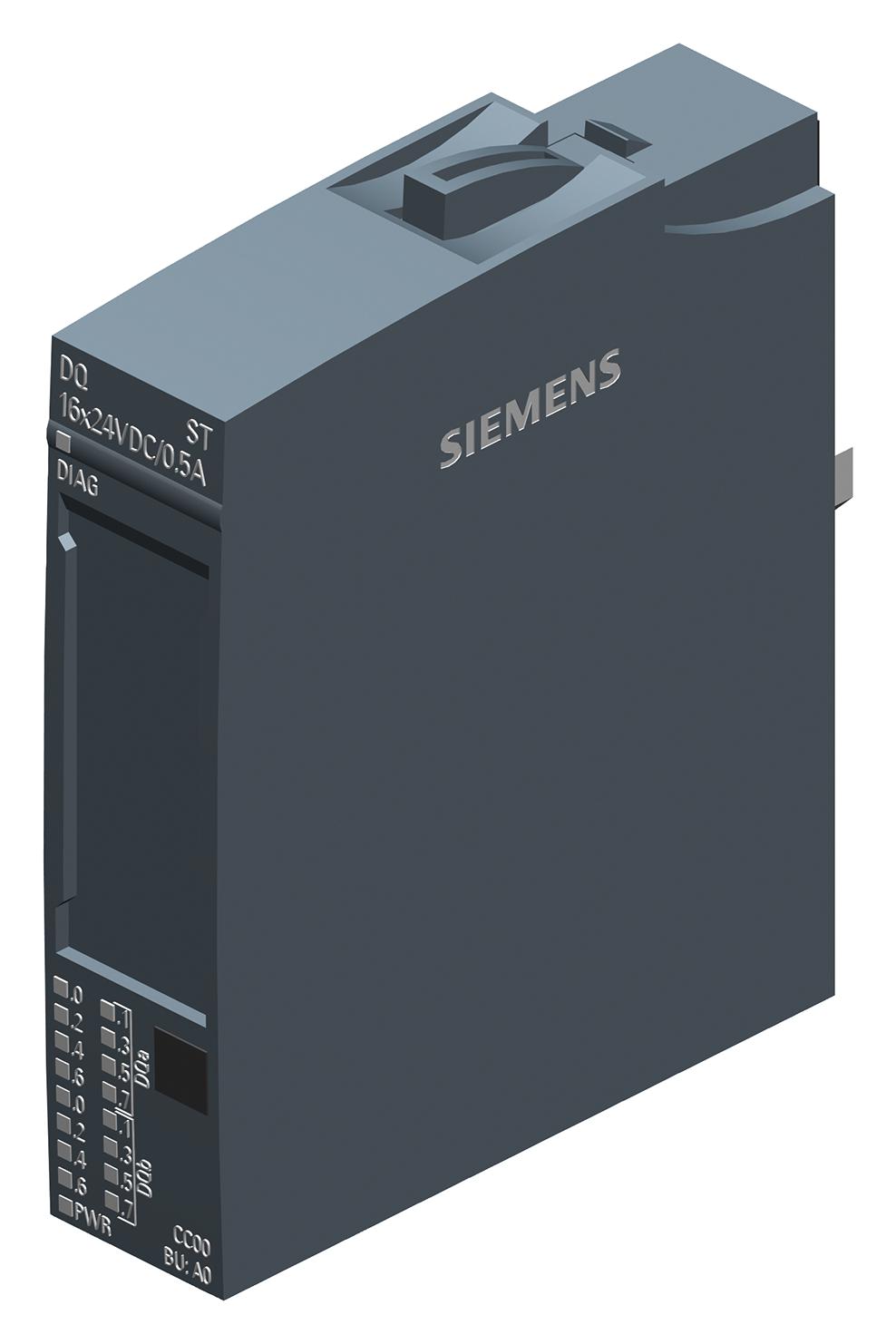 6ES71326BH010BA0. Siemens DIGITAL O/P MODULE, 16 O/P, 24VDC ROHS
