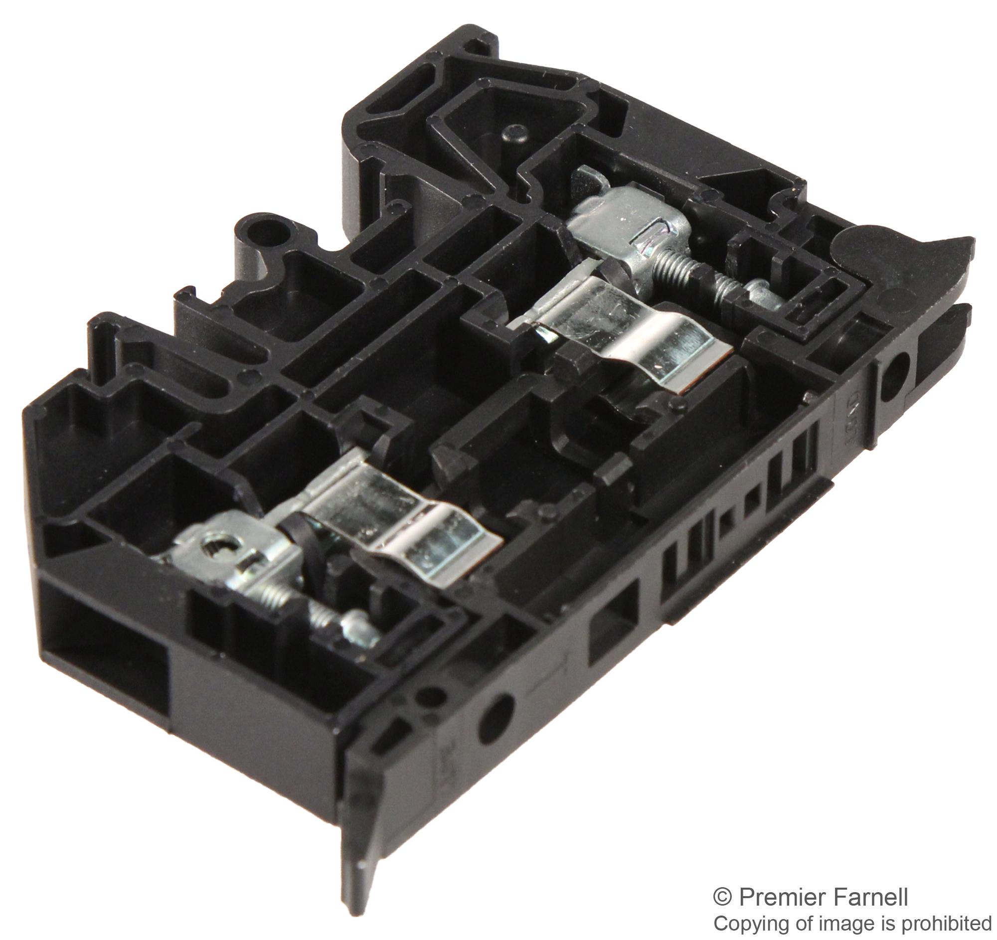 1880430000 Weidmuller Bloque de Terminales con Fusible, 2 Posiciones, 30 AWG