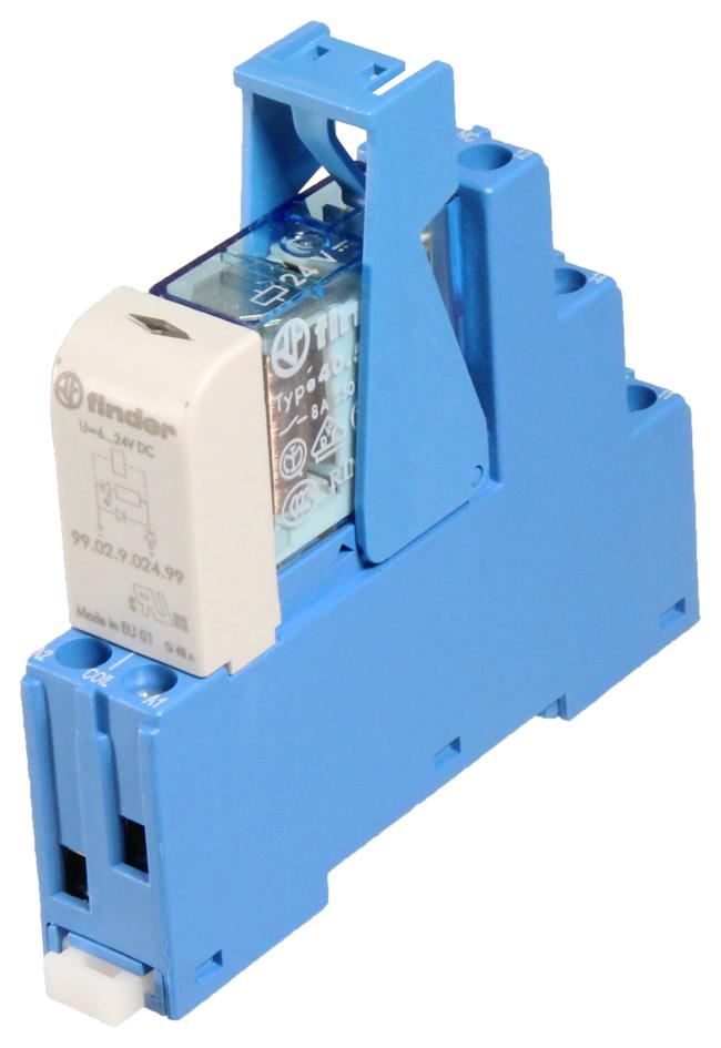 Finder Serie 22 – RELE monoestable modulare 1 Na 12 VDC vite Finder Serie 22 – RELE monoestable modulare 1 Na 12 VDC vite
