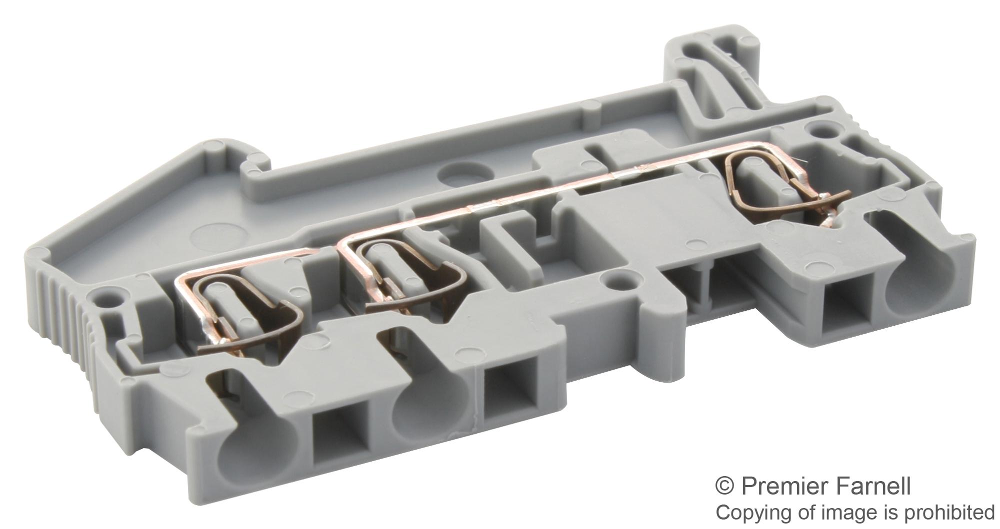 St5 Terminal Block En Riel ST 2,5-TWIN - Phoenix Contact - Bloque de Terminal c/Montaje en Riel ...