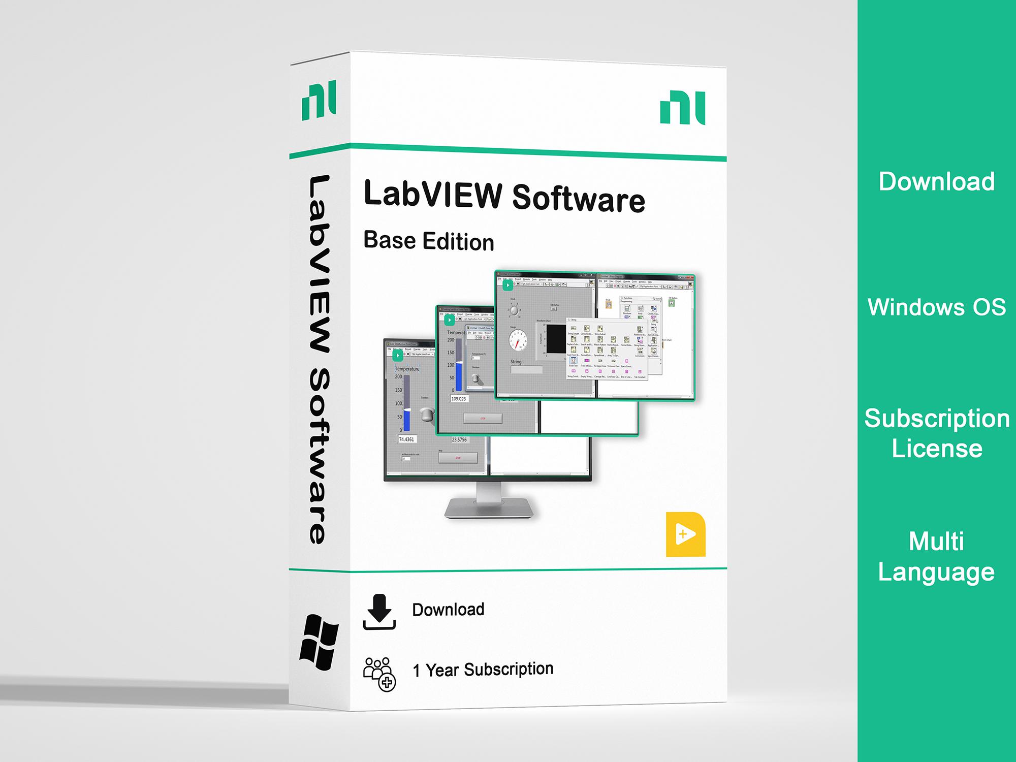 784503-35 - Ni / Emerson - Test Software, LabVIEW, Base