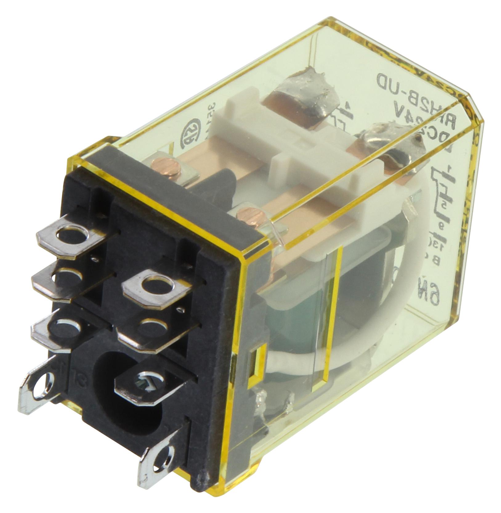 Carus Tool IDEC RH2B-ULDC24 Relay Plug-In DPDT 10A 24VDC New 1PCS