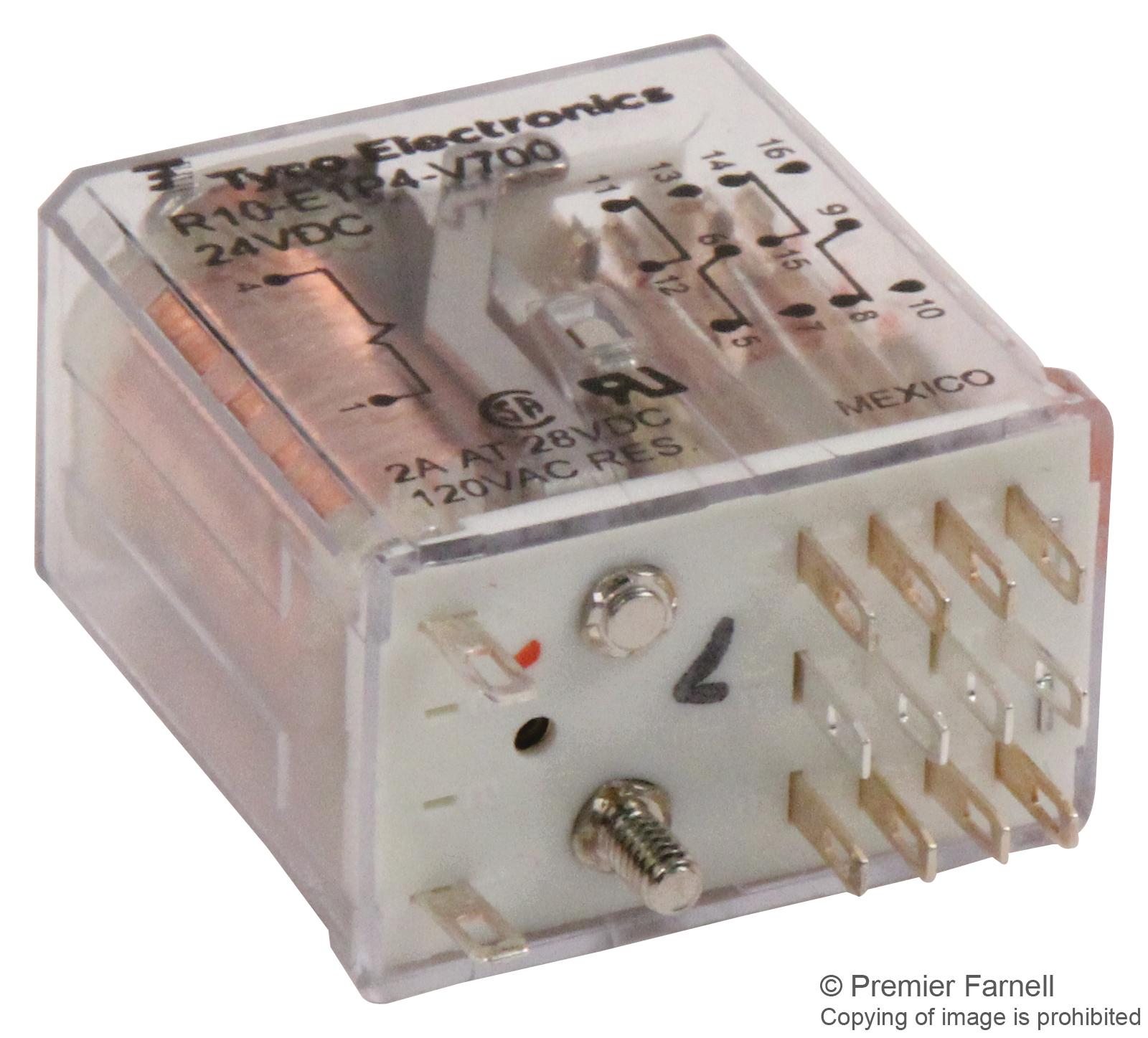 KA14AG Potter &amp; Brumfield (Panel Plug-In Relay