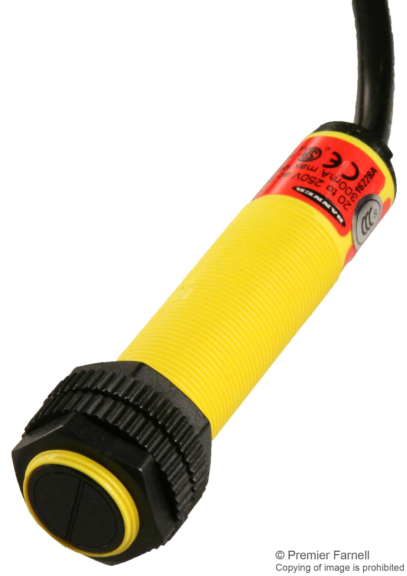 S18RW3D Banner Engineering Sensor Fotoeléctrico, EZ Beam®, S18