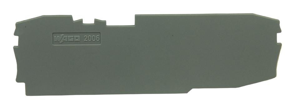 2006-1691 WAGO, End Cover, For Use With TOPJOB Terminal