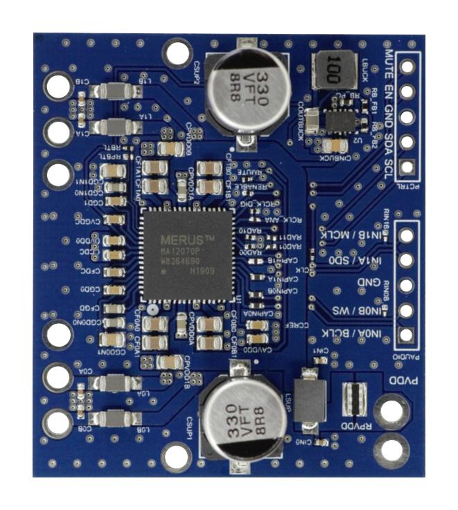 REFAUDIODMA12070PTOBO1 - Infineon - Tarjeta de Diseño de Referencia ...