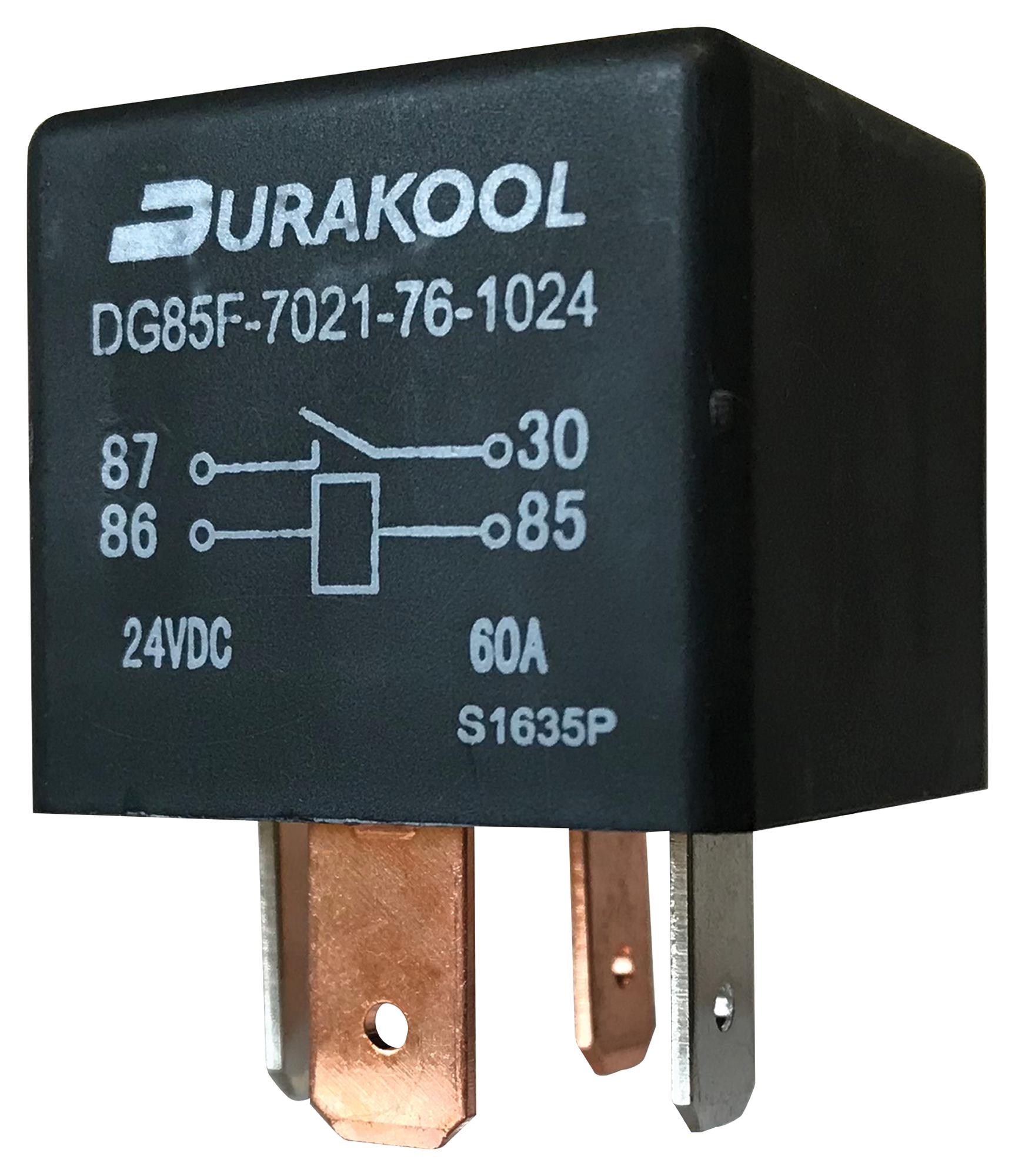 DG85D 7021 76 1012 R (V7 1A 12V 100A) Relay 4pins Relay Base 1Pcs