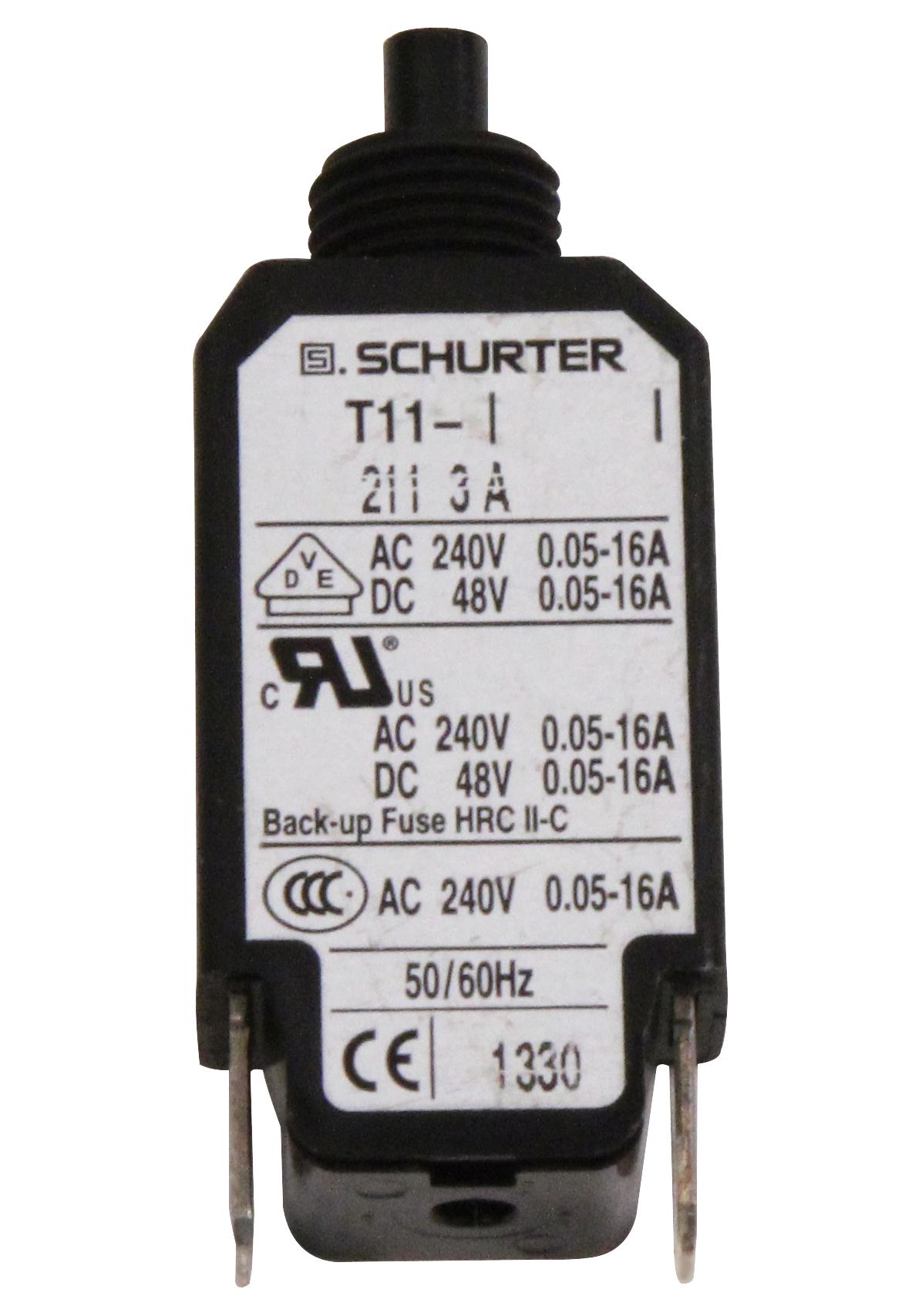 4400.0101 SCHURTER - Circuit breaker | Urated: 240VAC; 48VDC; 14A; SPST 4400.0101 SCHURTER - Circuit breaker | Urated: 240VAC; 48VDC; 14A; SPST