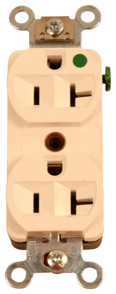 HBL8300HW HUBBELL WIRING DEVICES, MAINS SOCKET, NEMA 5-20R, 20A