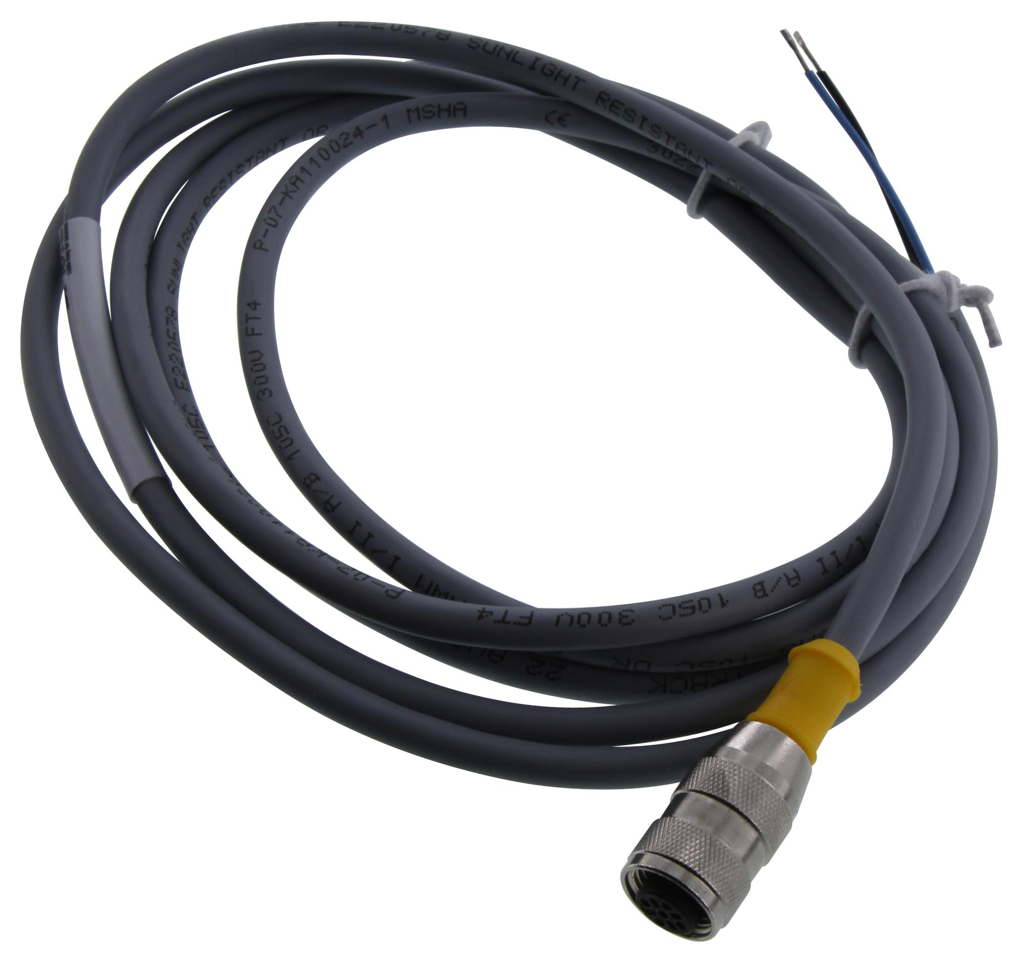 RK 4.4T-2 - Turck - Cable de Sensor, Eurofast, M12 Hembra