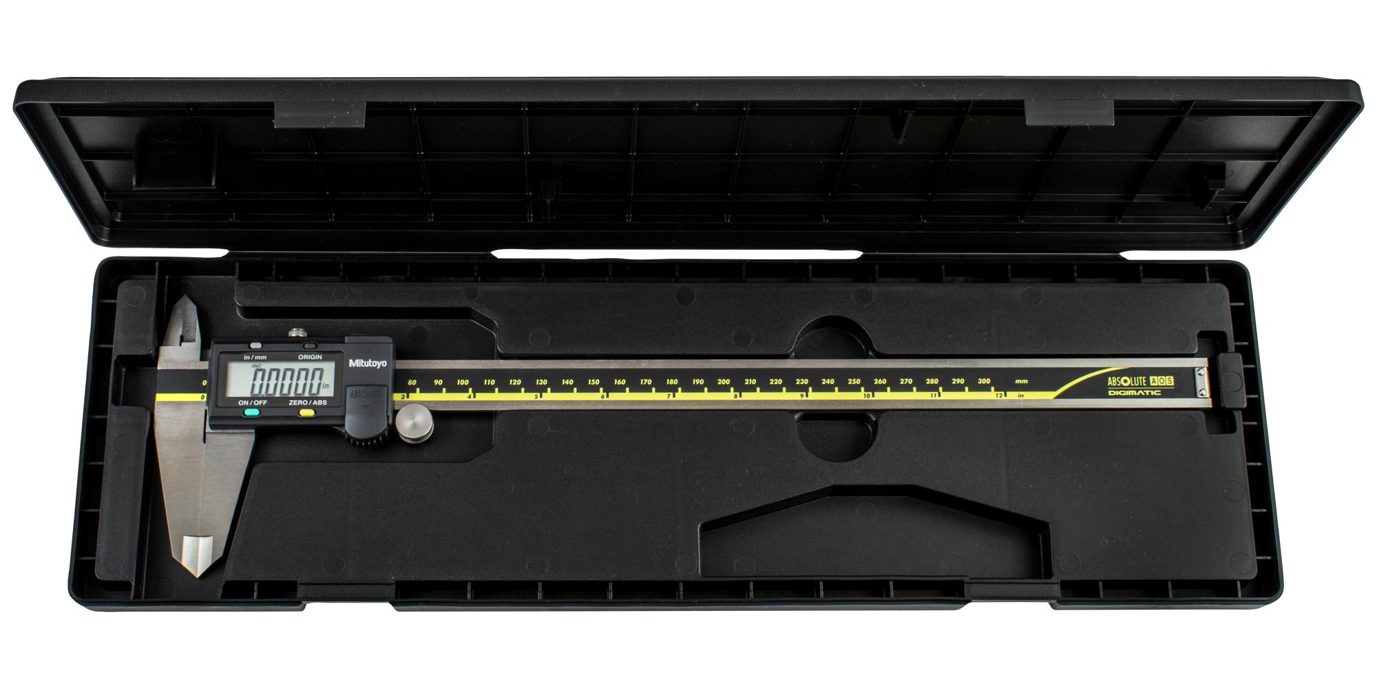 50017330 Mitutoyo Calibrador Digital, 12", Resolución 0.01mm