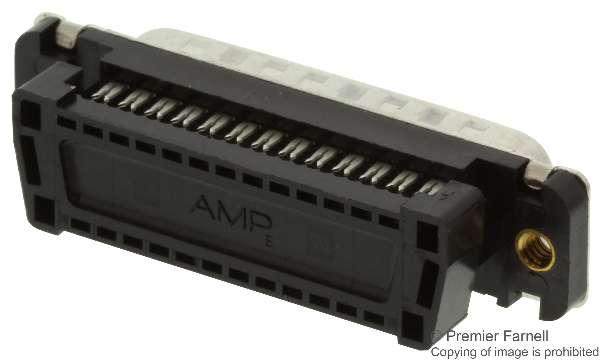 16586082 Amp Te Connectivity Conector D Sub, DB25, 25 Contactos