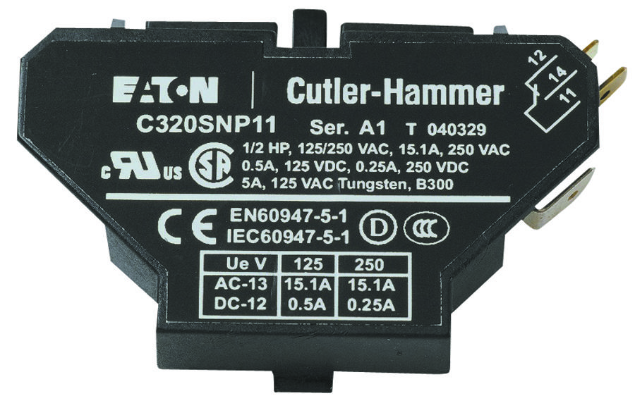 Eaton 248437 ZP-NHK Contatto ausiliario 250 V 4 A 2 scambi 1 pz Eaton 248437 ZP-NHK Contatto ausiliario 250 V 4 A 2 scambi 1 pz