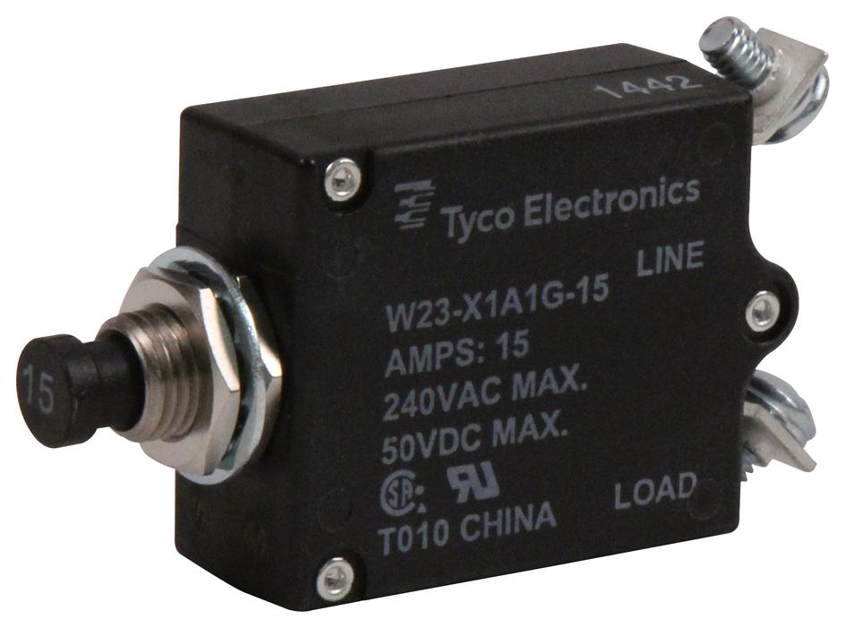 Interruptor Térmico Teensy TE - 15A, 32V CC, Protección Contra Sobrecargas