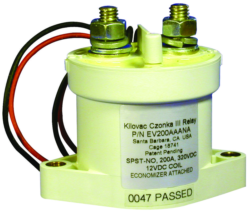 EV200AAANA - Kilovac - Te Connectivity - Contactor, 500 A, Montaje en Panel