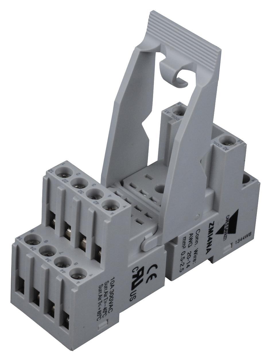 ZMI4NA Carlo Gavazzi Base para Relevador, Carril DIN, Tornillo