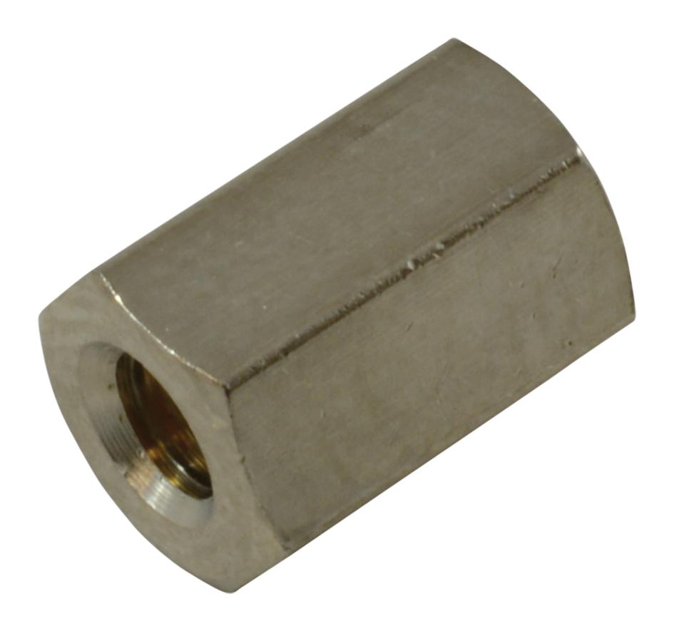 4-M3 X 8mm hexagonal Espaciador Latón Niquelado 8 mm