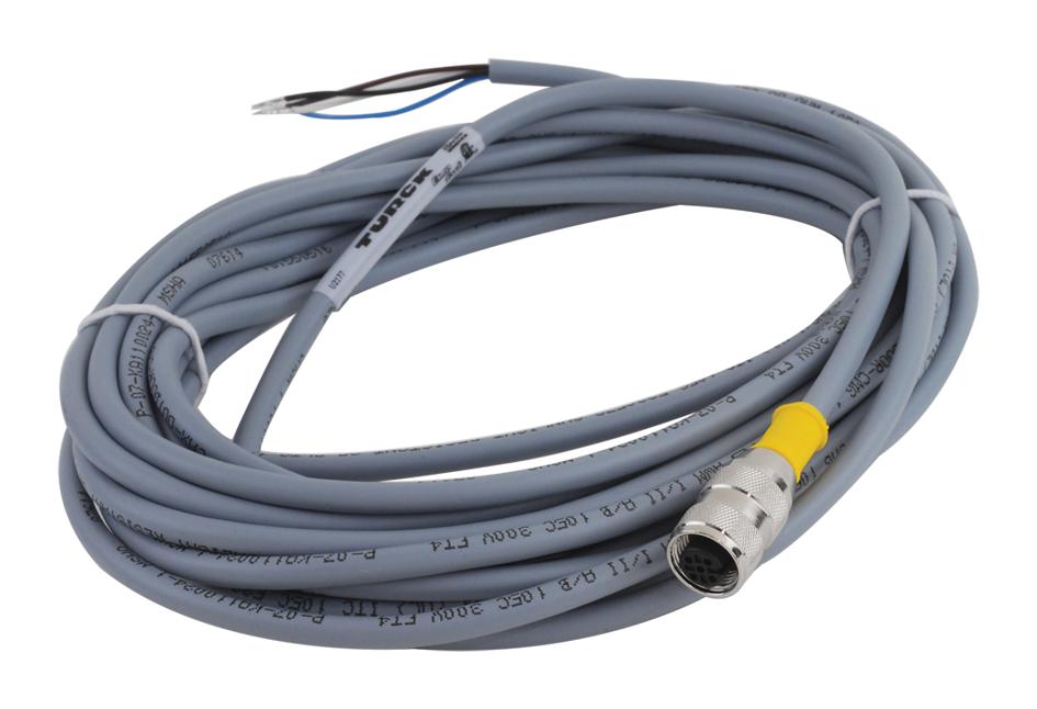 RK 4.4T-6 - Turck - Cable de Sensor, Eurofast, M12 Hembra