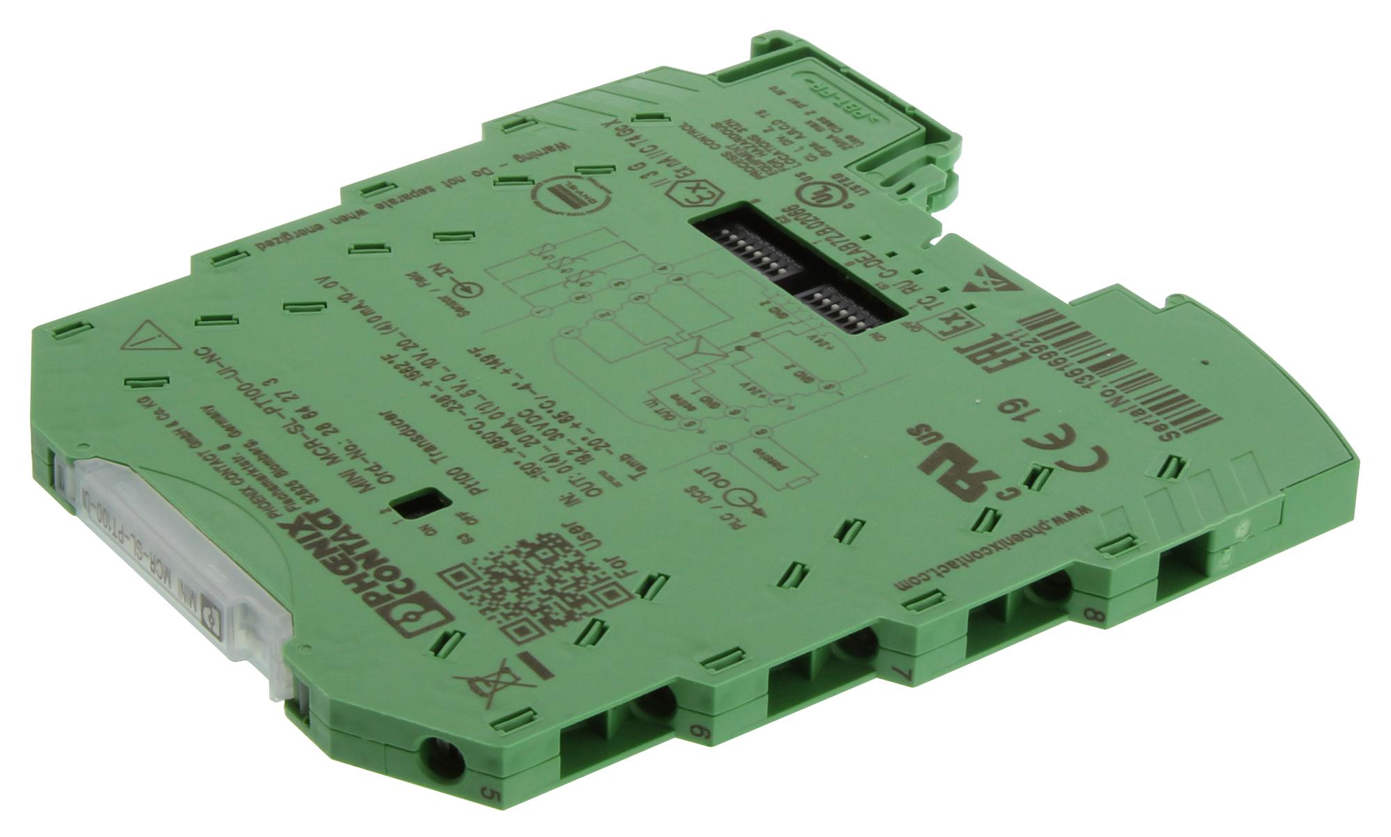 2864273 Phoenix Contact RTD TRANSDUCER, 24VDC, DIN RAIL