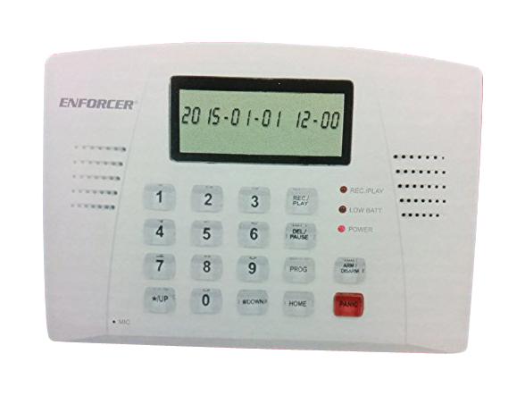Seco-Larm Enforcer Voice Dialer - 6 Number Auto Dialer With 3 Trigger Inputs