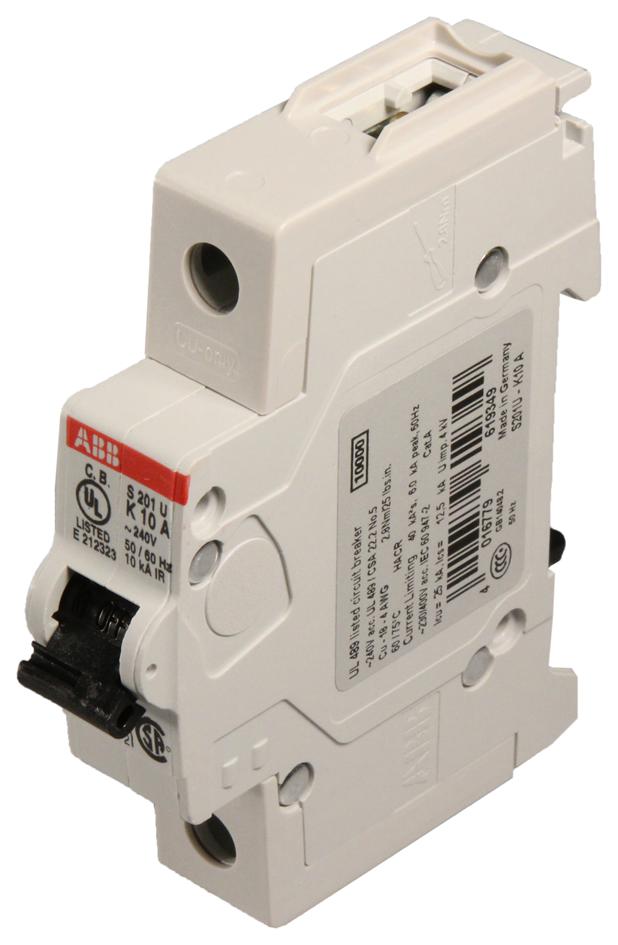 Abb s201 k10a disyuntor 1 polos factura incl. Abb s201 k10a disyuntor 1 polos factura incl.