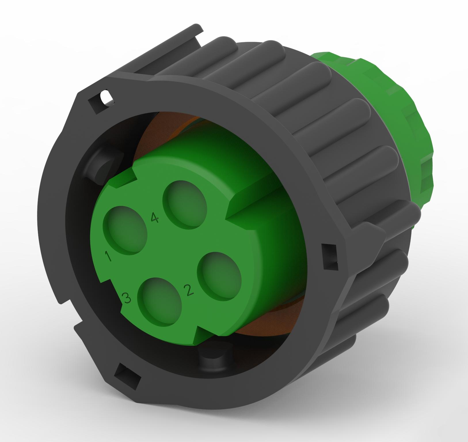 3-967325-1 - Amp - Te Connectivity - Carcasa de Conector Automotriz ...