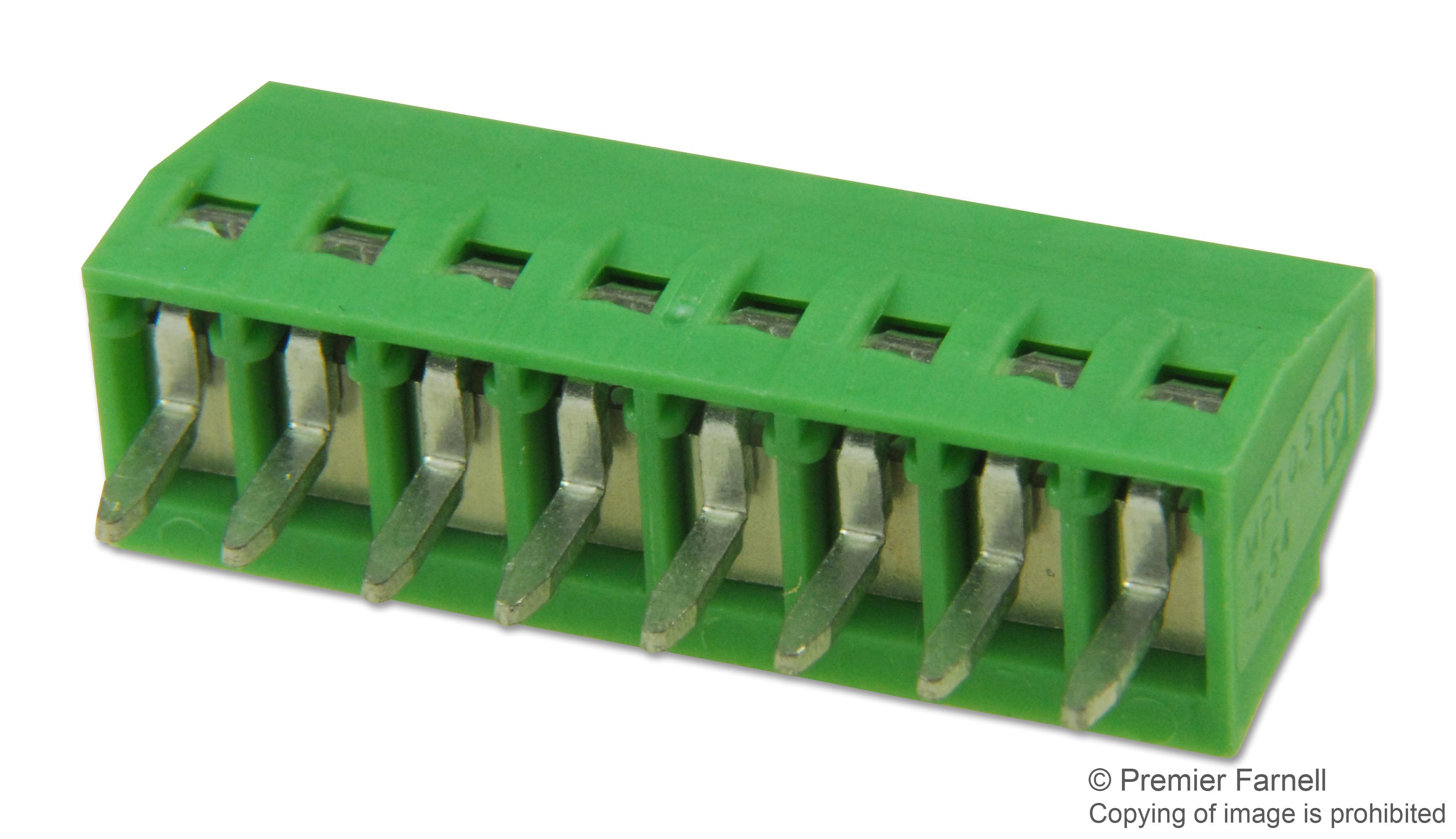1725711 - Phoenix Contact - Wire-To-Board Terminal Block, 2.54 mm, 8 ...