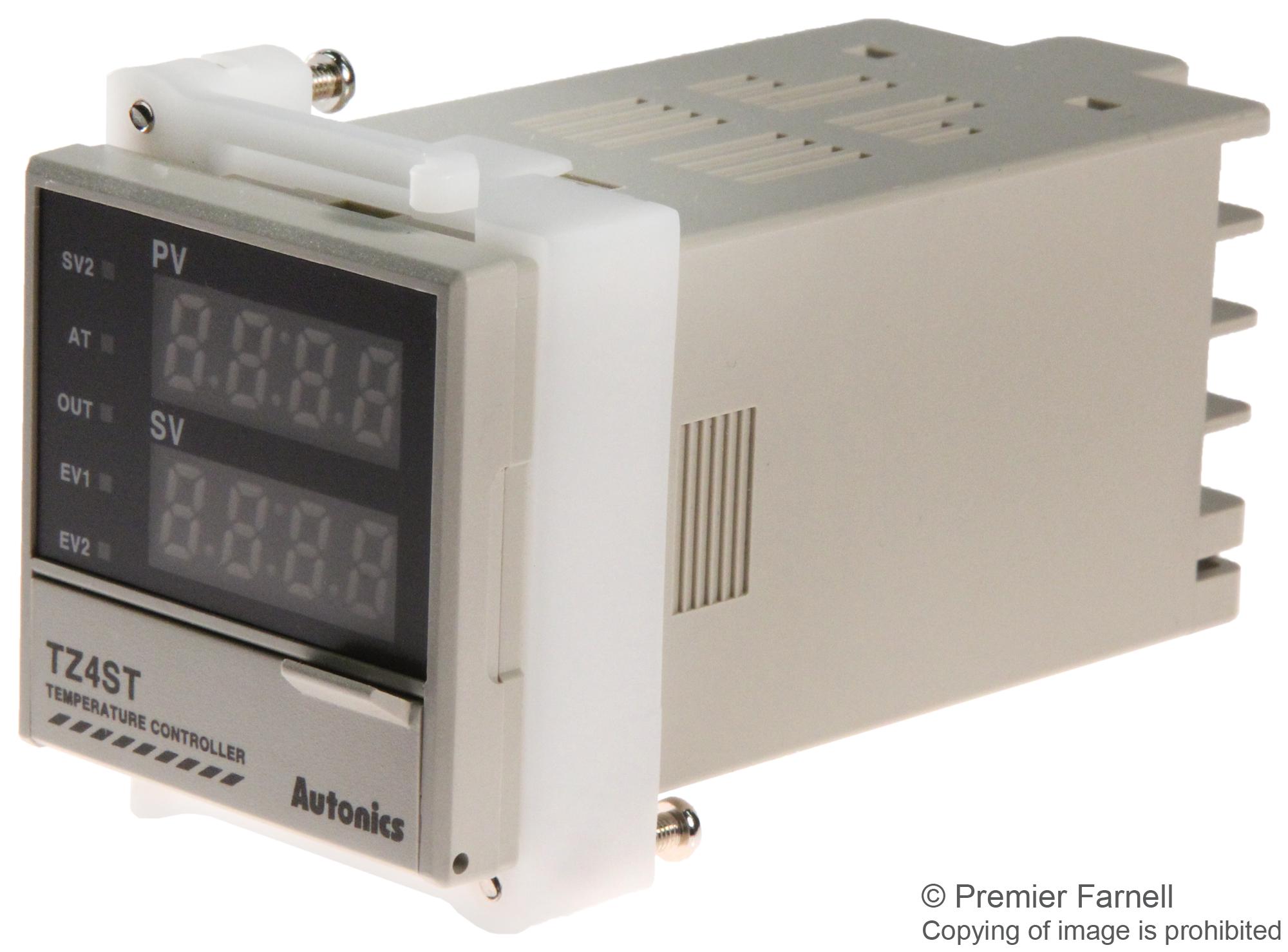 TZ4ST14R Autonics Controlador de Temperatura, DIN 48x48, Tipo Terminal