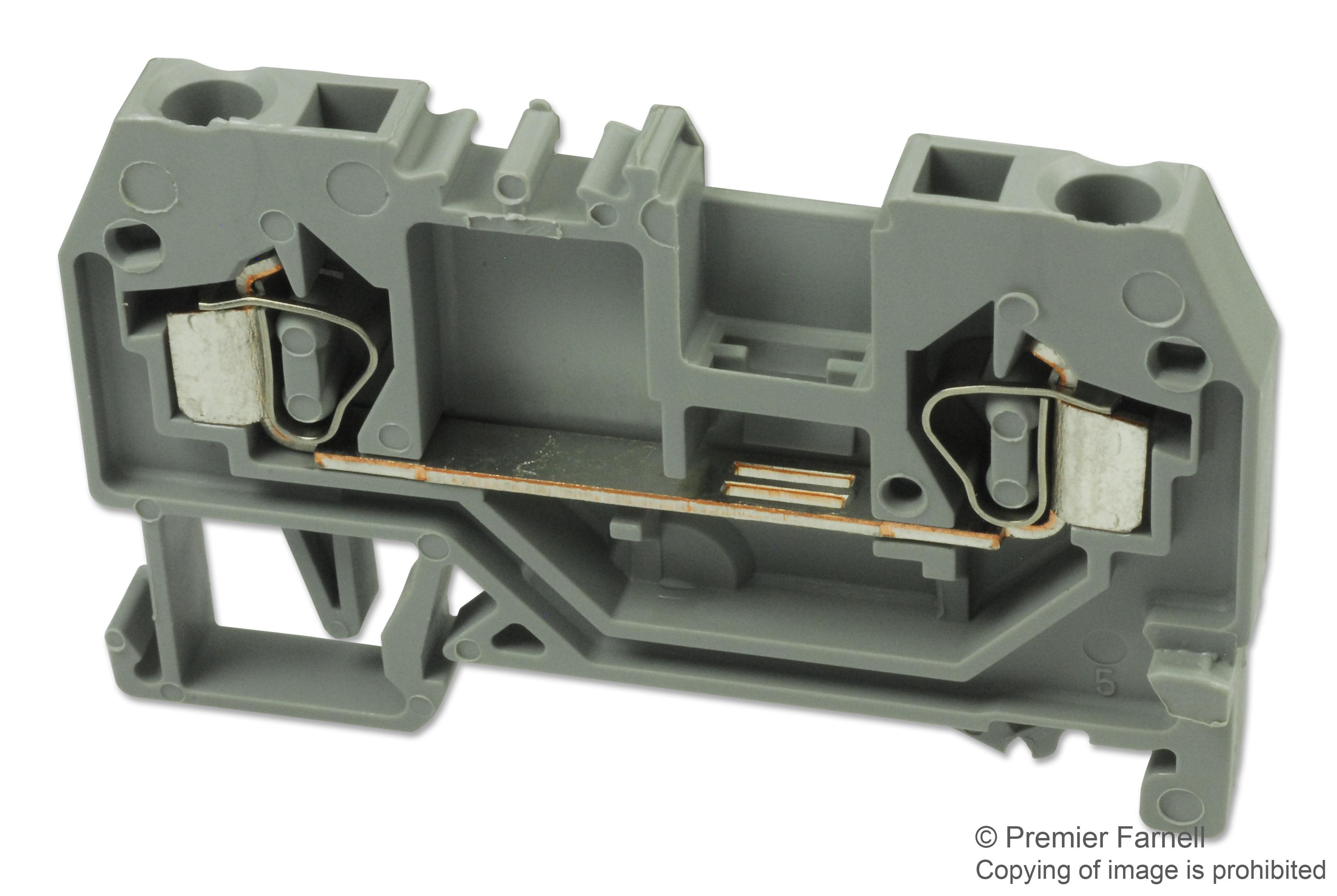 280-901 - Wago - Bloque de Terminal c/Montaje en Riel DIN, Entrada ...