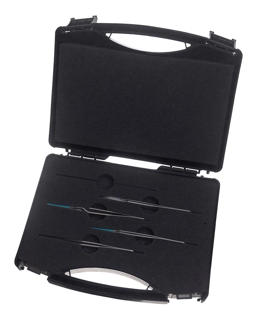 3400TSMDU Weller Erem Kit de Tweezers, Acero Inoxidable, 4 Piezas