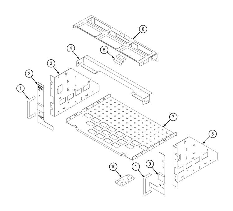 RMB2040 Tektronix Kit de Montaje de Rack, Rack Mount Kit, Tektronix