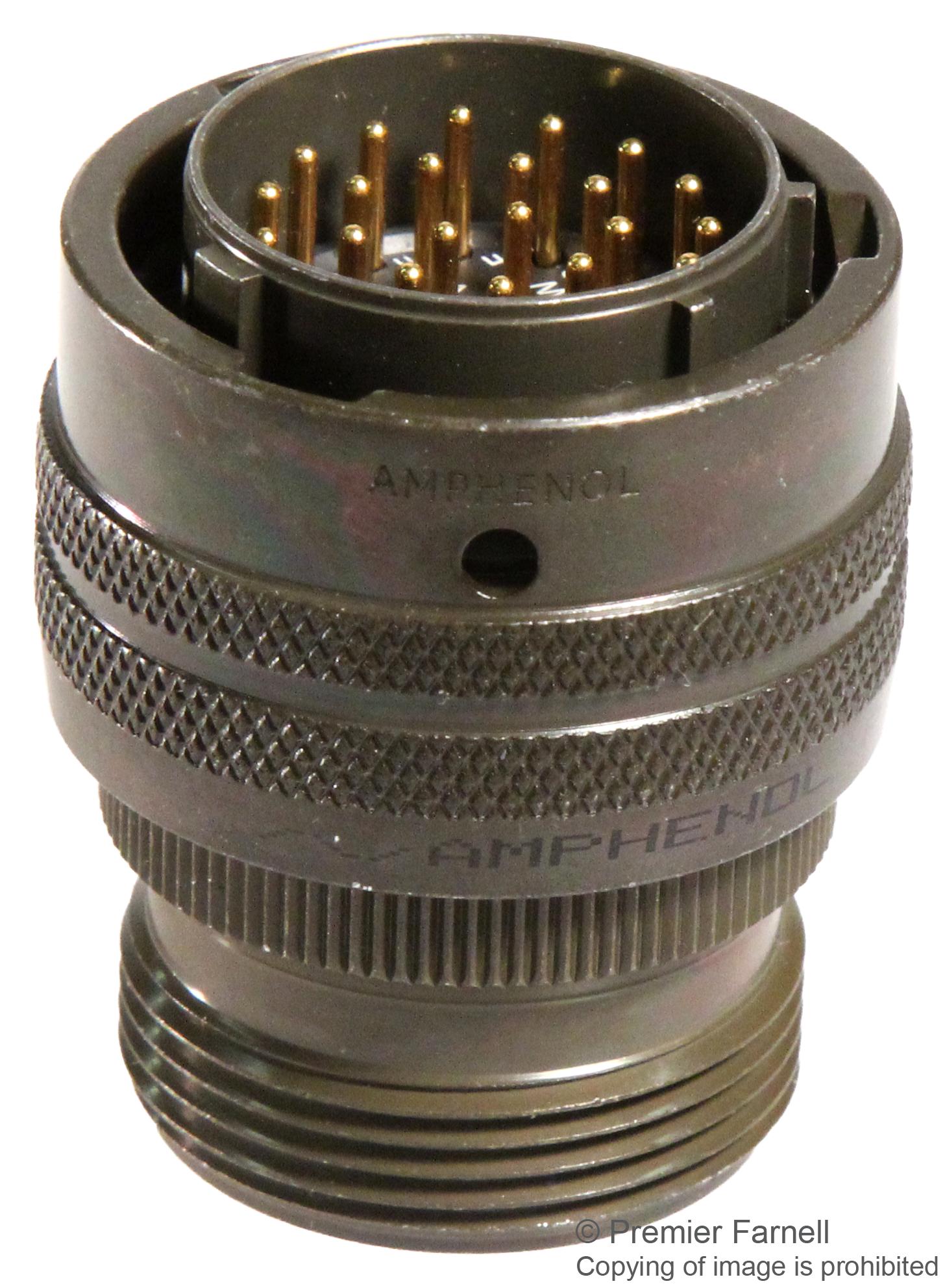 PT06A-16-26P AMPHENOL INDUSTRIAL, Conector Circular, Serie MIL-C