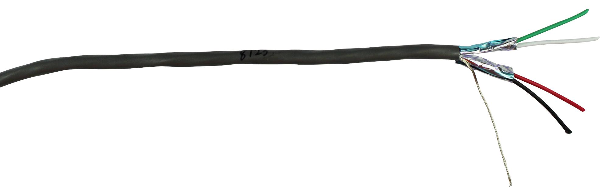 Shielded multipaired cable