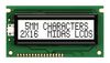MIDAS DISPLAYS MC21605A6WR-FPTLW-V2