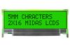 MIDAS DISPLAYS MC21605L6WR-SPTLY